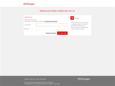 dsv gruppe login